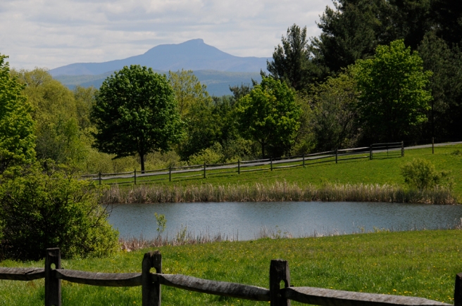 Camels Hump from Charlotte, Vermont.